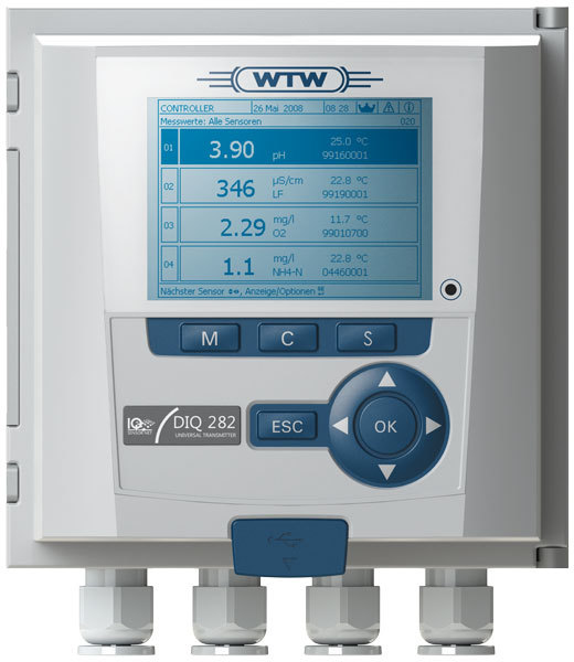 Универсальный цифровой контроллер WTW 472133 DIQ/S 182 XT-4-CR6-E — миниатюра 2