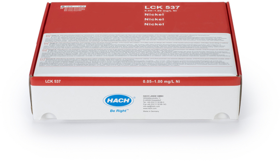 Тест-набор на никель HACH LCK537 (0,05–1,0мг/л, 20 шт./уп.) — миниатюра 3