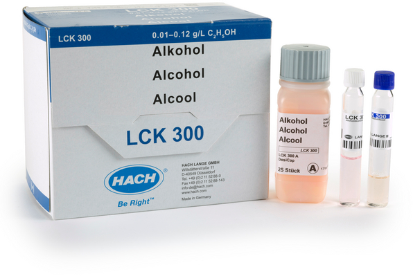 Кюветный тест на спирты HACH LCK300 (0,01-0,12 г/л, 24 шт.) — миниатюра 2