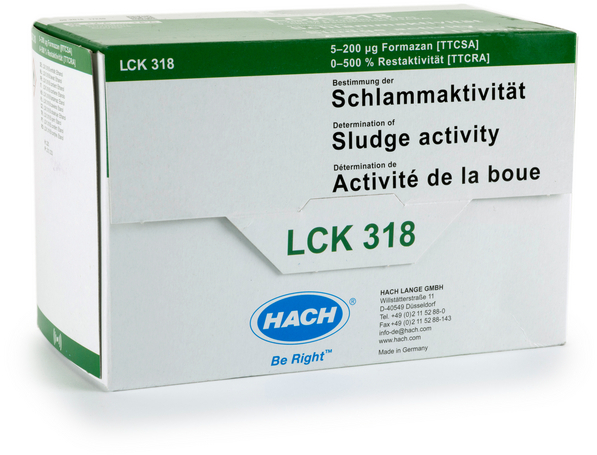 Кюветный тест на остаточную активность (TTC) HACH LCK318 (24 теста)