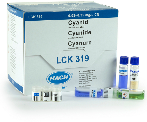 Кюветный тест на цианид HACH LCK319 (0,03–0,35мг/л, 24 шт.) — миниатюра 2