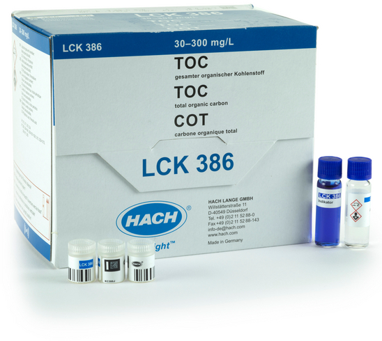 Кюветный тест на ООУ HACH LCK386 (30–300мг/л, 25 шт.) — миниатюра 3