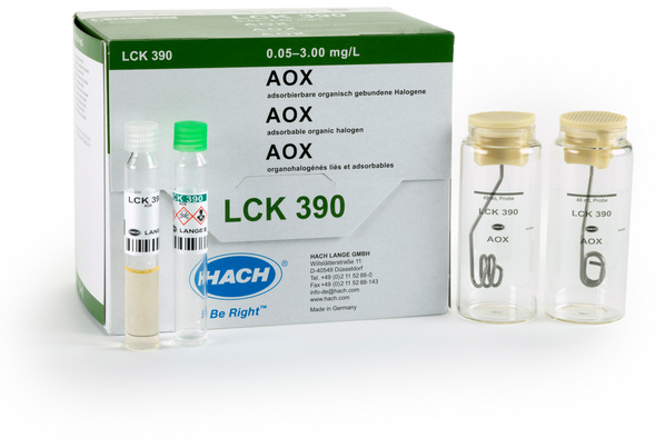 Кюветный тест на AOГ HACH LCK390 (0,05–3,0мг/л, 24 шт.) — миниатюра 2
