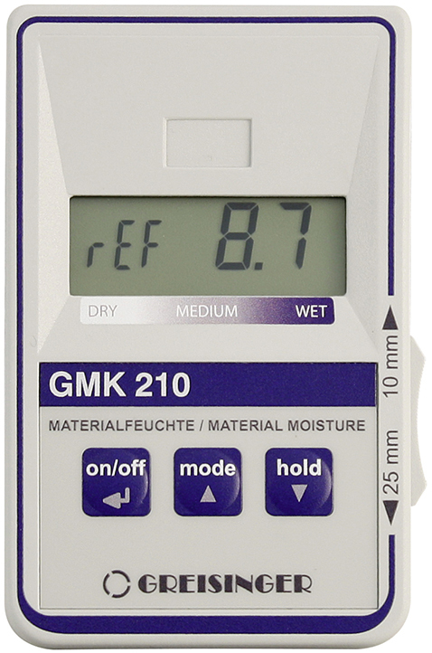 Влагомер древесины и лодок GREISINGER GMK 210 (600107) (0...100%)