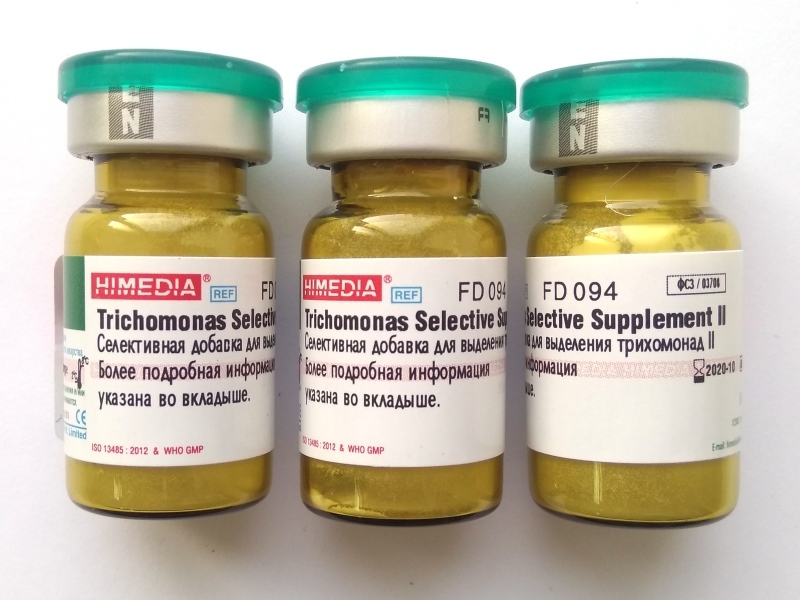 Добавка селективная для выделения трихомонад II HiMedia FD094-5VL (1уп.х5фл.)