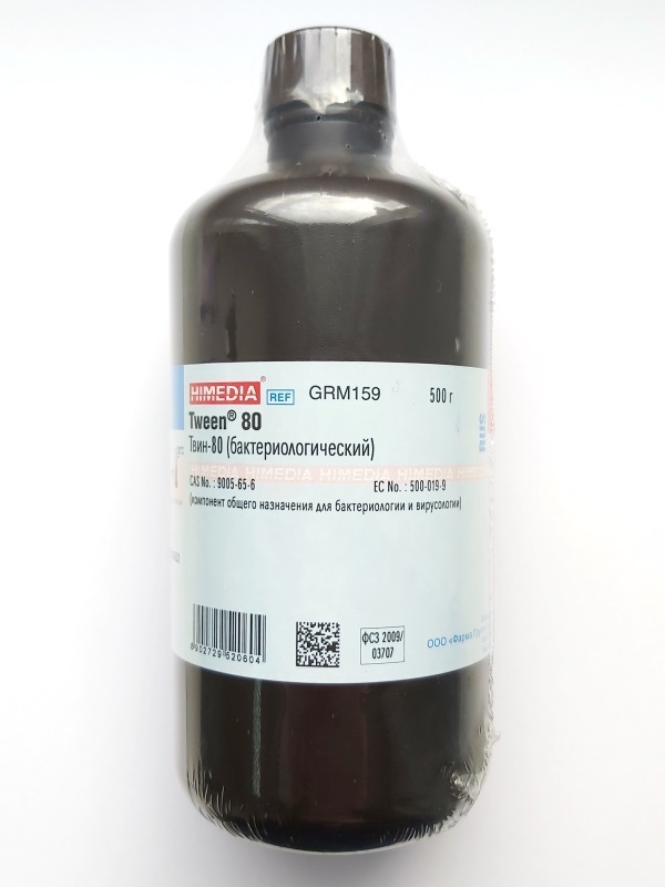 Твин-80 (бактериологический) HiMedia GRM159-500G (500 г)
