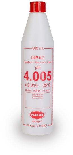 Буферный раствор рН 4.005 HACH S11M002 (500 мл) — миниатюра 3