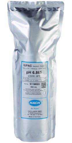 Буферный раствор рН 6.865 HACH S11M003 (500 мл) — миниатюра 3