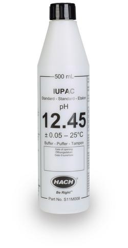 Буферный раствор рН 12.45 HACH S11M008 (500 мл) — миниатюра 3