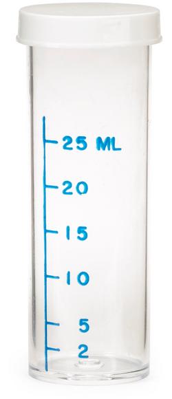 Флакон с отметками 2, 5, 10, 15, 20, 25 мл HACH 219300