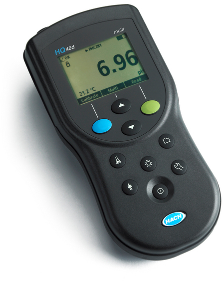 рН/ЕС/O2-метр HACH 8505300 HQ40D (0...50 мг/г, 0...+14 pH) — миниатюра 2