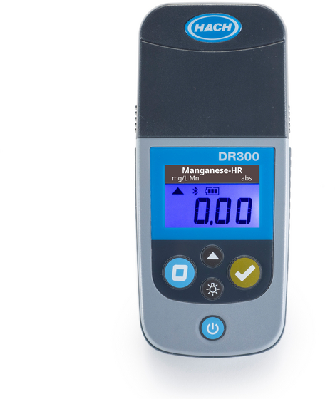 Портативный колориметр DR300 HACH LPV445.99.15110 (марганец, высокий диапазон)