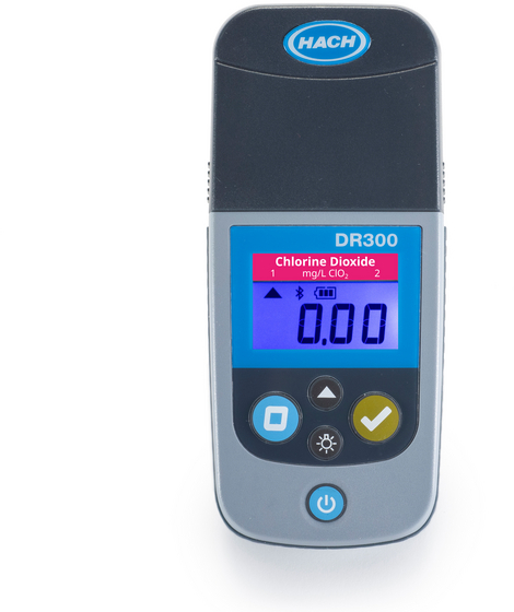 Портативный колориметр DR300 HACH LPV445.99.51110 (диоксид хлора)