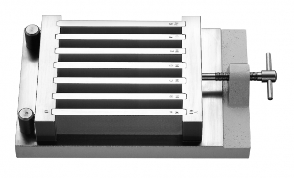 Шестиблочная форма с прорезями TESTING 1.0319В (10 х 40 х 160 мм)