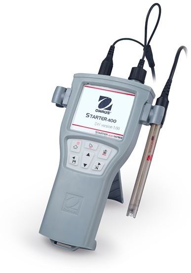 Портативный водонепроницаемый рН-метр/ОВП-метр/термометр OHAUS Starter ST400-G 30468966 (-1999...+1999 мВ, -2...+16 pH)