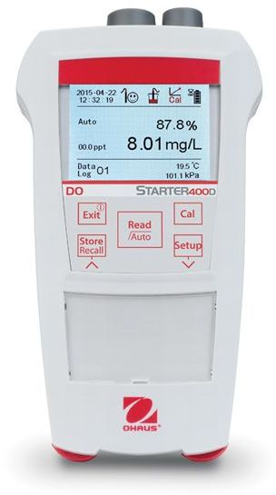 Портативный водонепроницаемый оксиметр/термометр OHAUS Starter 30378541 (ST400D-B) (0...20 мг/г)