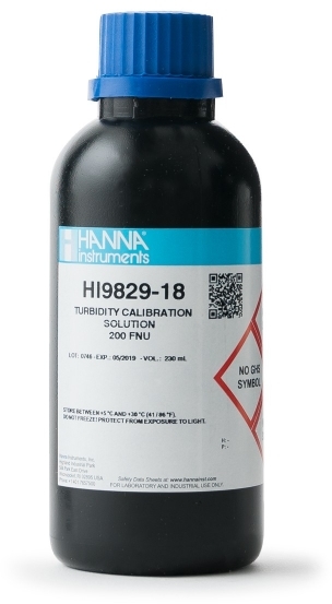 Раствор для калибровки мутности 20 FNU HANNA HI9829-17 (230 мл)