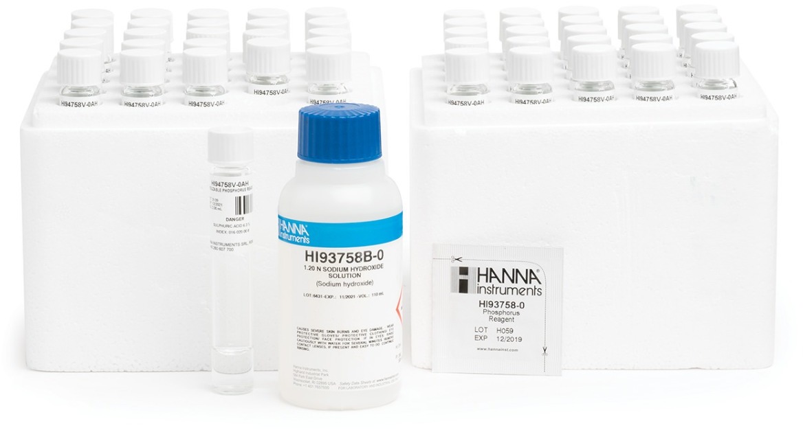 Набор реагентов на фосфор HANNA HI94758B-50 (50 тестов)