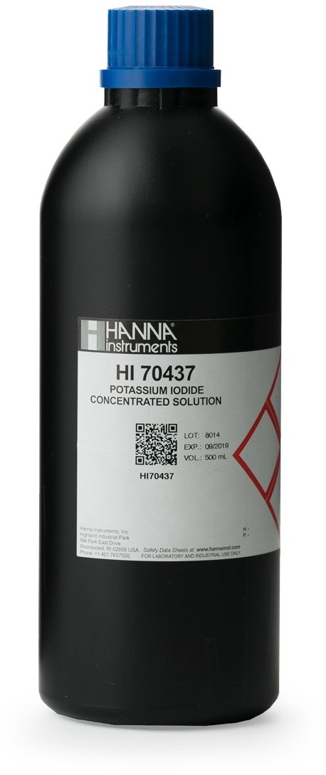 Концентрированный реагент йодида калия 30% HANNA HI70437 (500 мл)