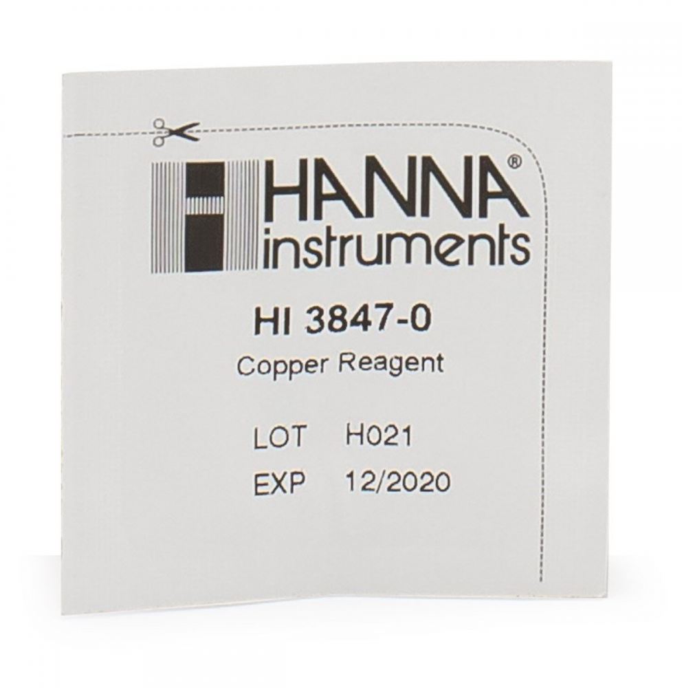 Сменные реагенты для медных тестов HANNA HI3847-100 (100 тестов)
