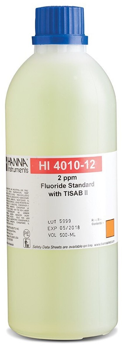 Фторид ISE 2 ppm HANNA HI4010-12 (500 мл)
