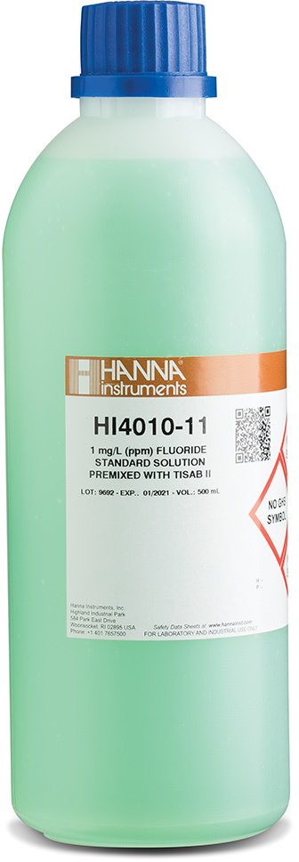 Фторид ISE 1 ppm HANNA HI4010-11 (500 мл)