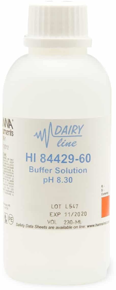 Раствор для калибровки pH 8,30 HANNA HI84429U-60 (6 x 230 мл)