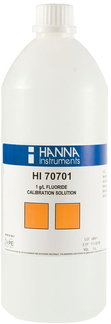 Стандартный раствор фторида 1 г/л HANNA HI70701/1L (1 л)