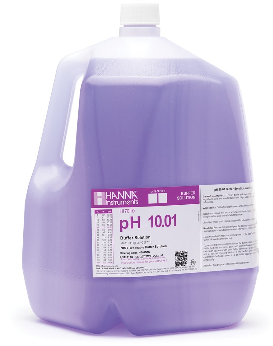Калибровочный раствор рН 10,01 HANNA HI7010/1G (3,78 л)