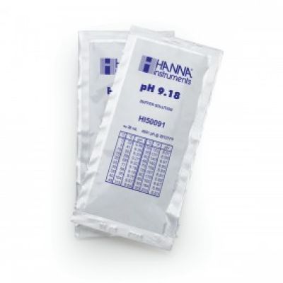 Раствор для калибровки рН 9,18 HANNA HI50091U-02 (25х20 мл)
