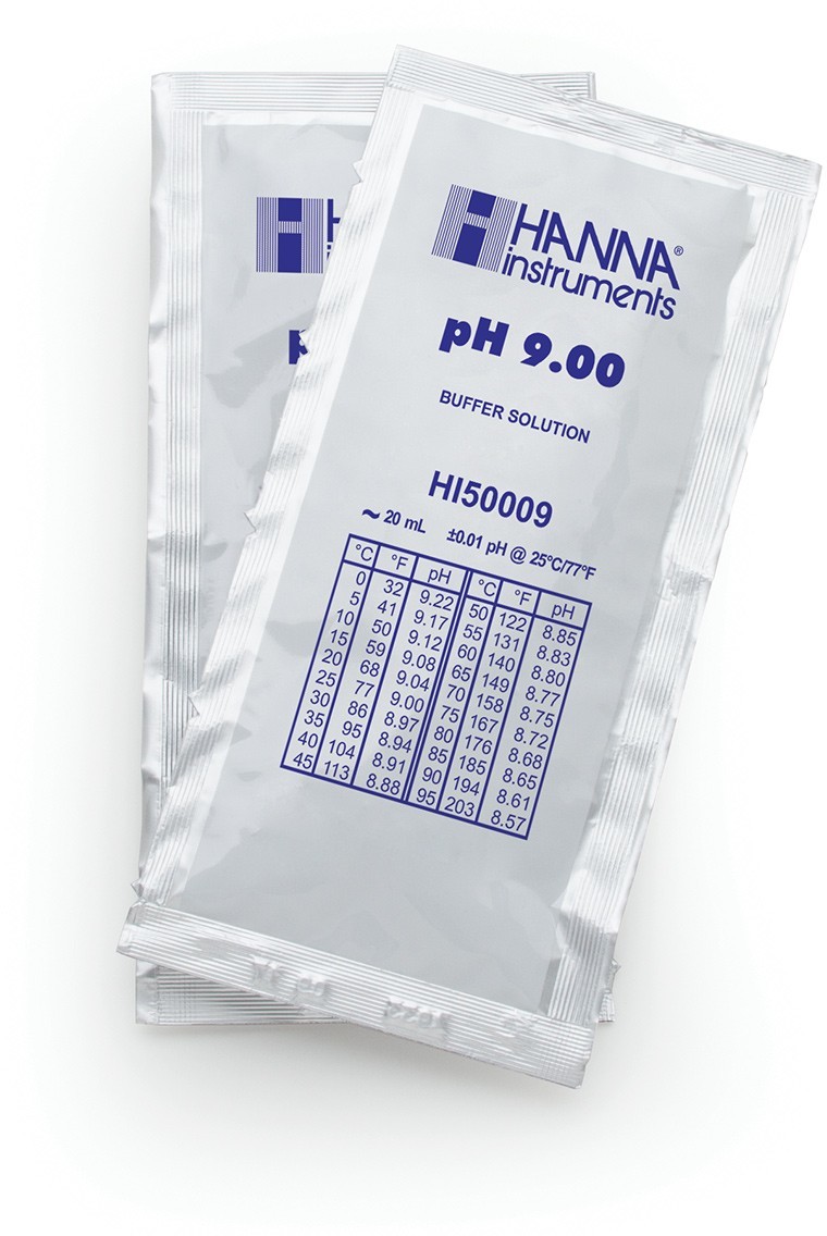 Раствор для калибровки рН 9.00 HANNA HI50009U-02 (25х20 мл)