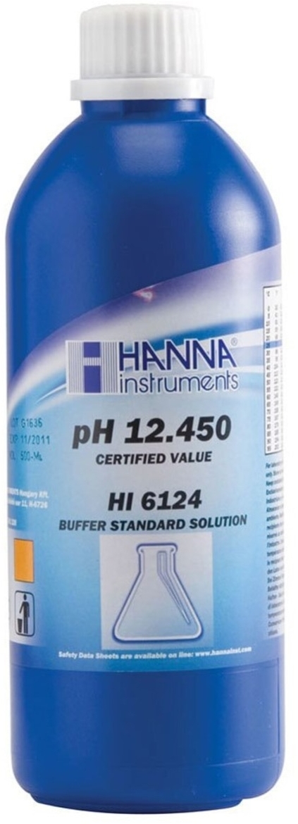 Калибровочный буфер pH 12,450 HANNA HI6124 (500 мл)