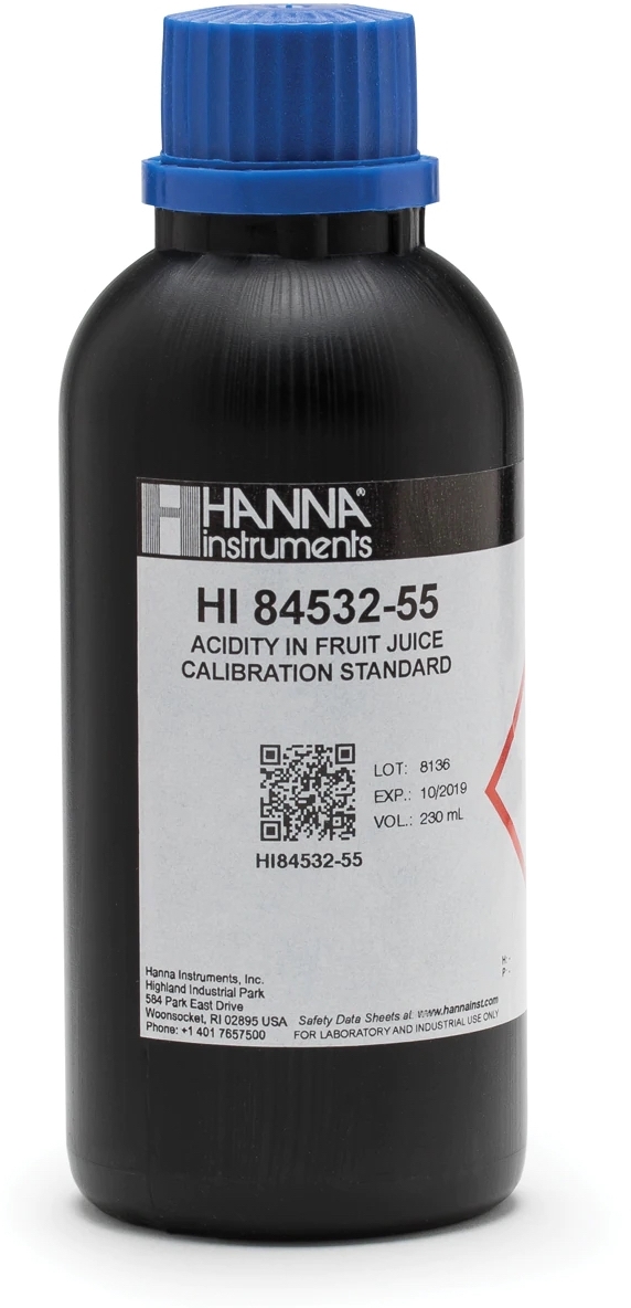 Эталон калибровки насоса HANNA HI 84532-55U (230мл)
