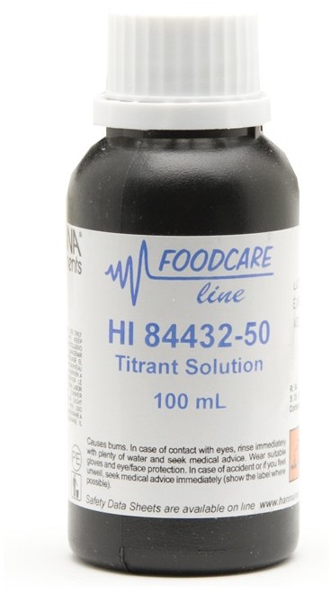 Титрант для определения титруемой кислотности HANNA HI84432-50 (230мл)