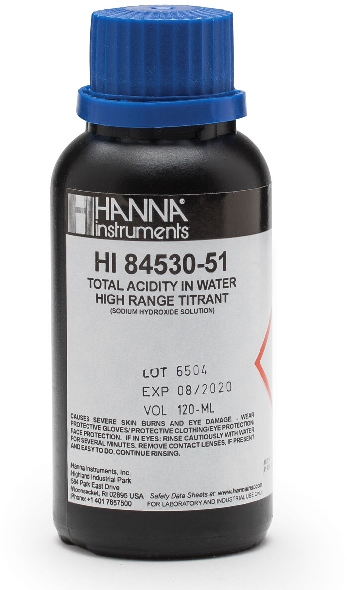 Титрант высокого диапазона HANNA HI84530-51