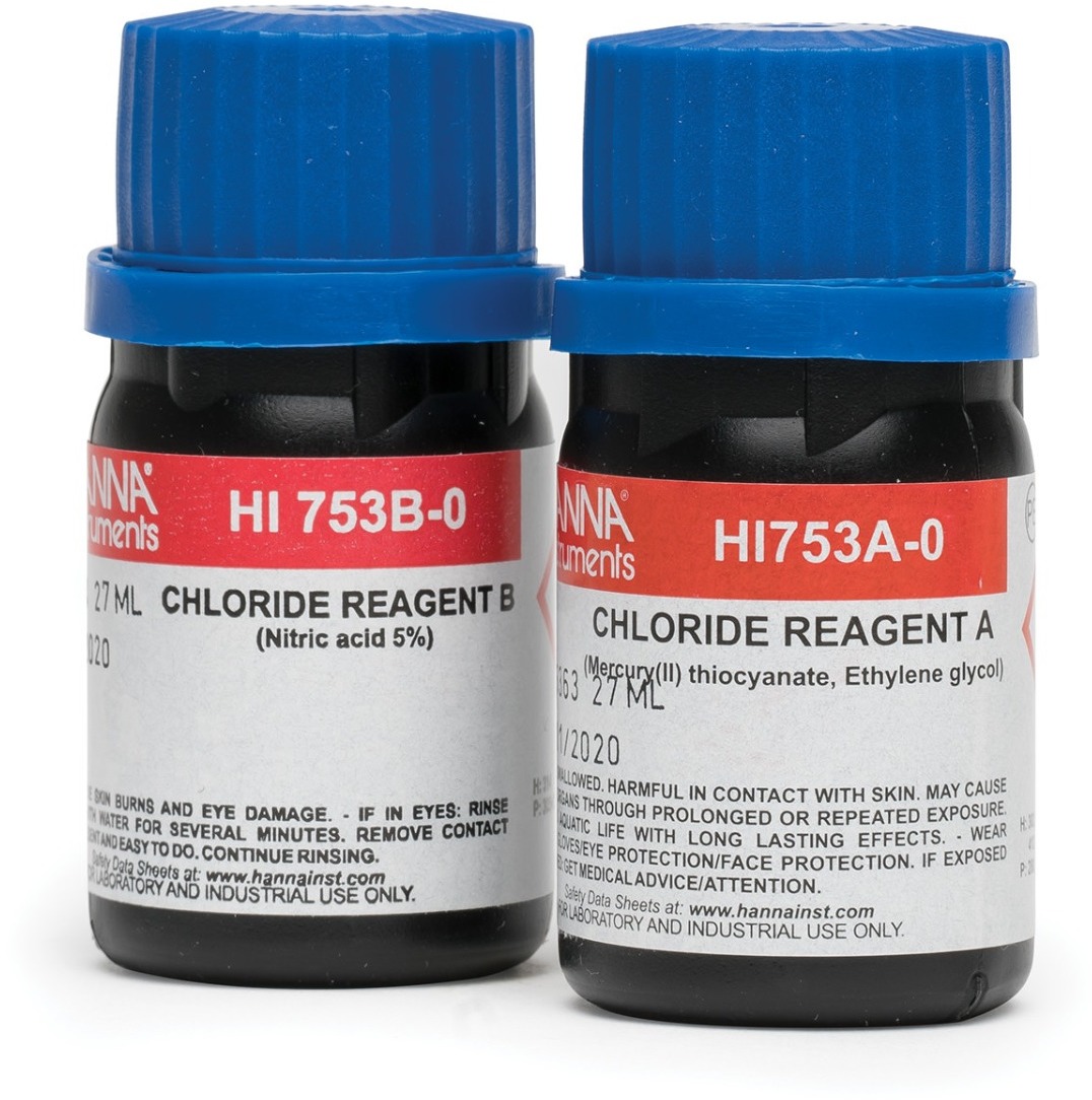 Реагенты Chloride Checker HANNA HI753-25 (25 тестов)