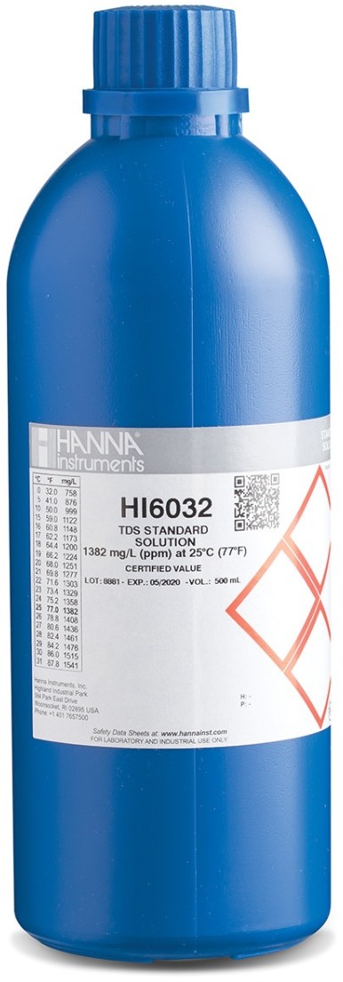 Калибровочный стандарт TDS HANNA HI6032 (500мл)