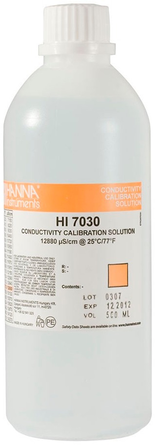 Раствор для калибровки 12880 мкСм/см HANNA HI7030/1L (1 л)