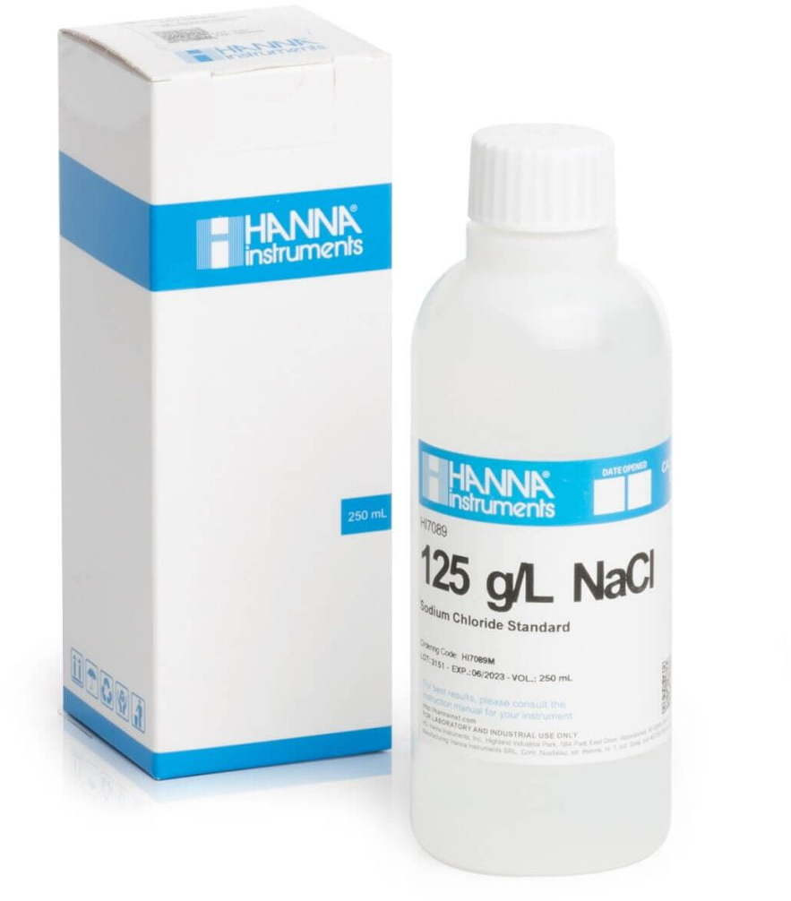 Стандартный раствор NaCl 125 г / л HANNA HI7089M (230 мл)