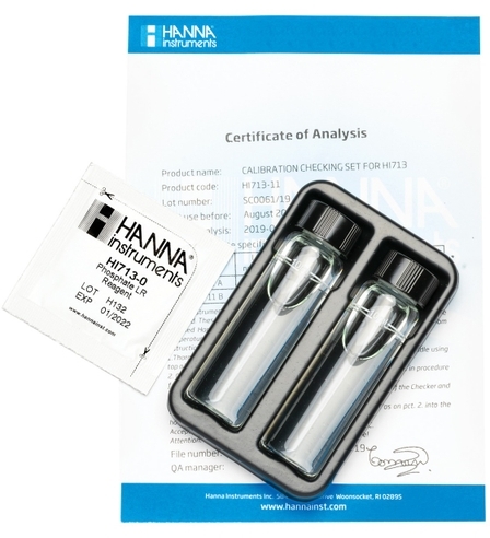 Набор для проверки калибровки HANNA HI 713-11