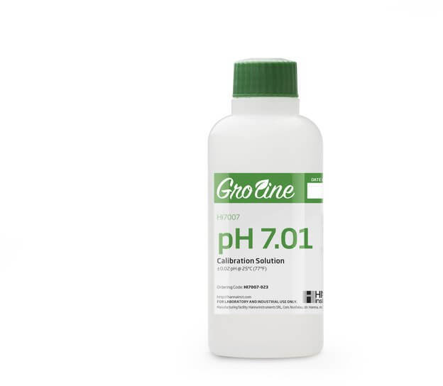 Калибровочный буфер GroLine pH 7.01 HANNA HI7007-012 (120 мл)