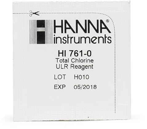 Реагенты на хлор HANNA HI761-25 (25 тестов)