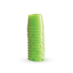 Стаканчик Euronda 234006 Monoart Dappen (лайм, 50 шт.)