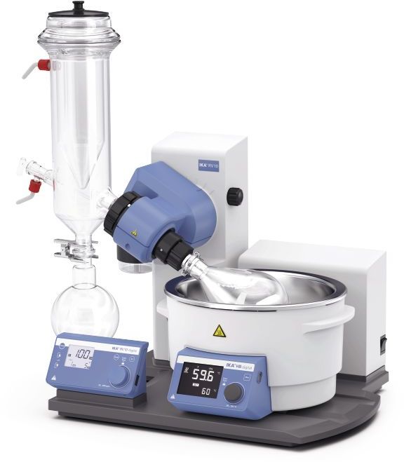 Ротационный испаритель IKA RV 10 digital with Dry Ice Condenser coated 0010006364 — миниатюра 2