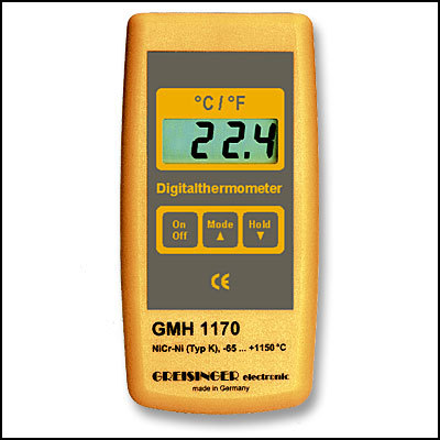 Термометр GREISINGER GMH 1170 (-50...+1150 °С)