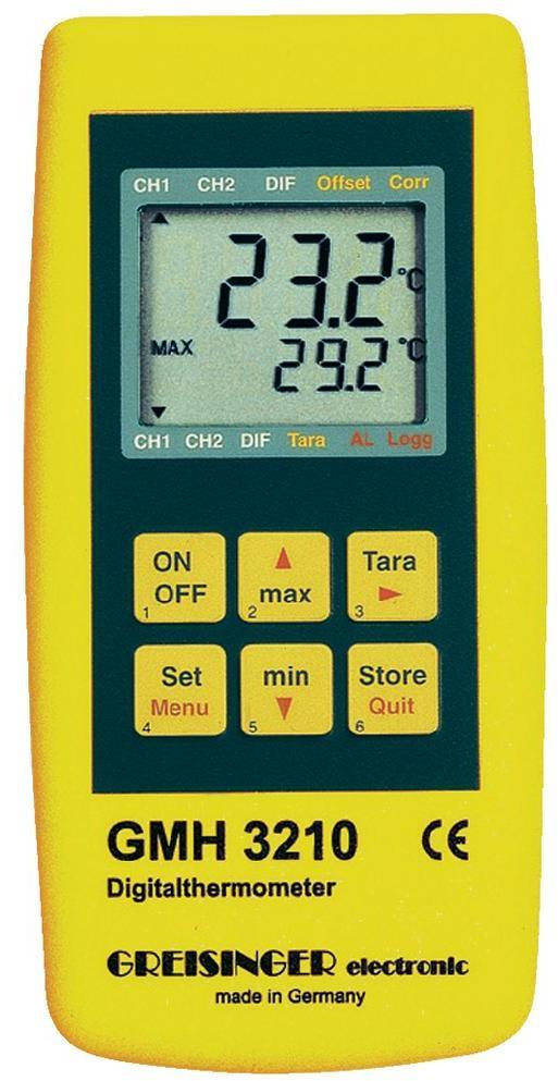 Термометр GREISINGER GMH 3210 (-220...+1372 °С)