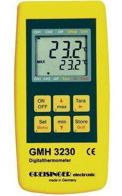 Термометр цифровой GREISINGER GMH 3230 (-200...+1370 °С)