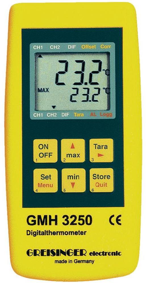 Термометр цифровой GREISINGER GMH 3250 (-200...+1370 °С)