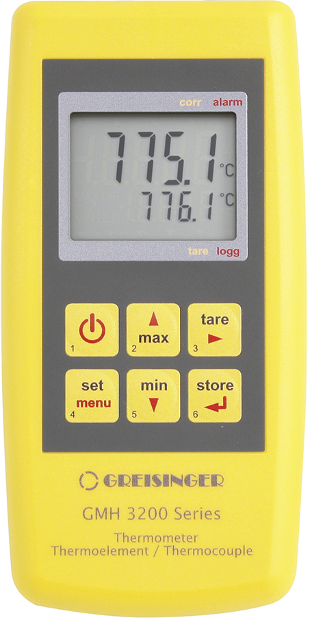 Термометр цифровой GREISINGER GMH3211-GE (-200...+1768 °С)