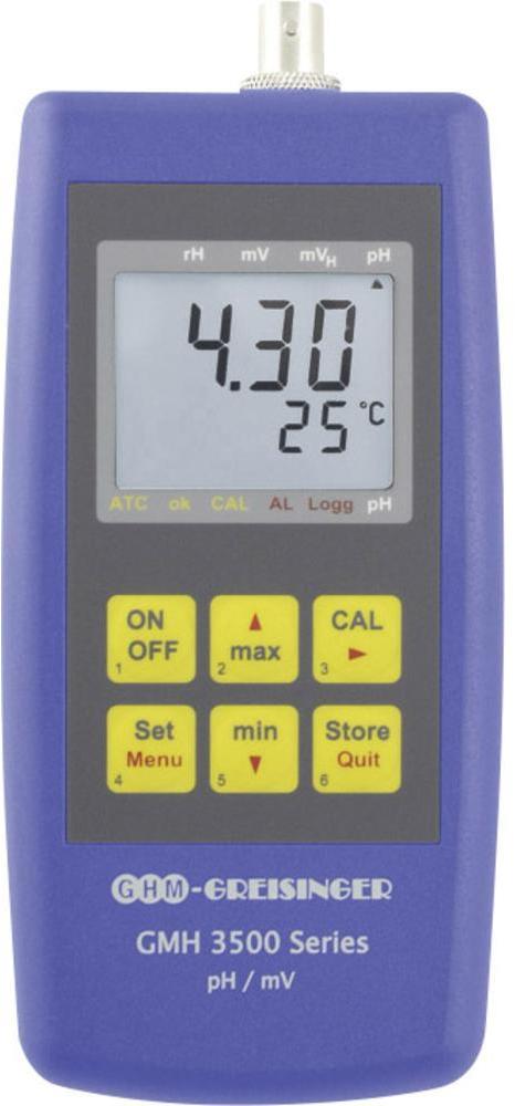 pH-метр, ORP метр, Redox метр и термометр GREISINGER GMH 3531 (0...+14 pH)